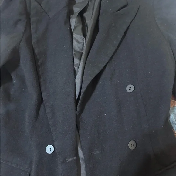 Harve Benard Black Blazer Classic Tailored Suit Jacket - Picture 4 of 5